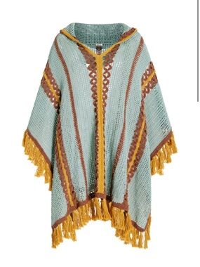 Akoia Fringed Cotton Kaftan